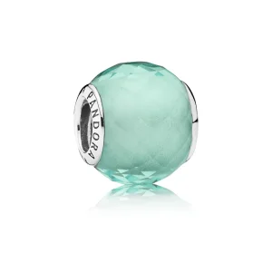 Talisman PANDORA, verde cu fațete Petite din argint (imagine pentru) Talisman PANDORA, verde cu fațete Petite din argint