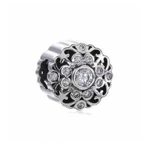 (imagine pentru) Talisman PANDORA, Vintage floare din argint