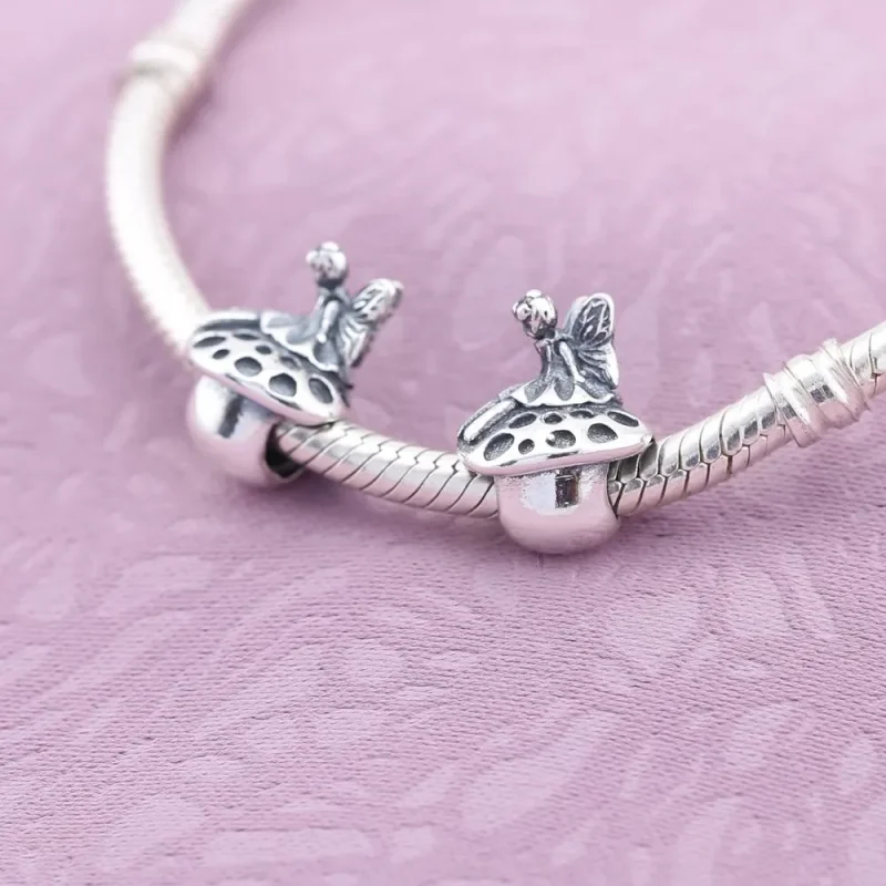 (imagine pentru) Talisman PANDORA, Zână de pădure din argint - Vizualizare 2