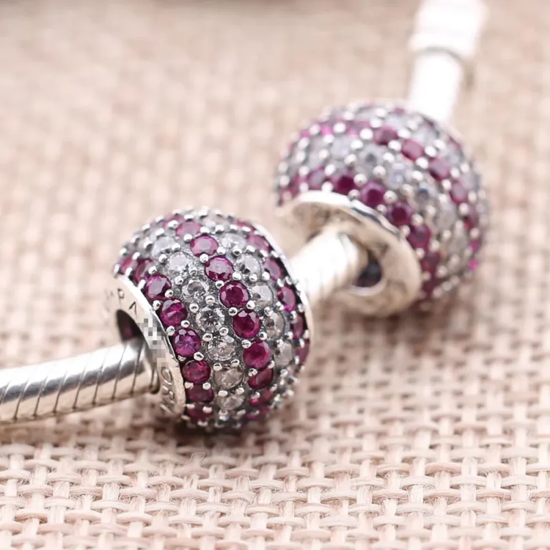 (imagine pentru) Talisman pavé roșu maritim - PANDORA - Vizualizare 2
