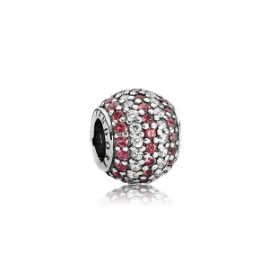 Talisman pavé roșu maritim - PANDORA (imagine pentru) Talisman pavé roșu maritim - PANDORA