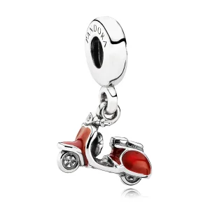 (imagine pentru) Talisman scooter roșu - PANDORA