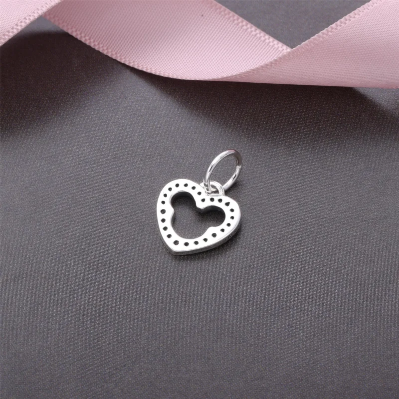 (imagine pentru) Talisman pandantiv PANDORA, Disney, Silueta Mickey din argint - Vizualizare 3