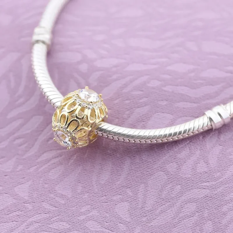 (imagine pentru) Talisman Strălucire florală - PANDORA - Vizualizare 3