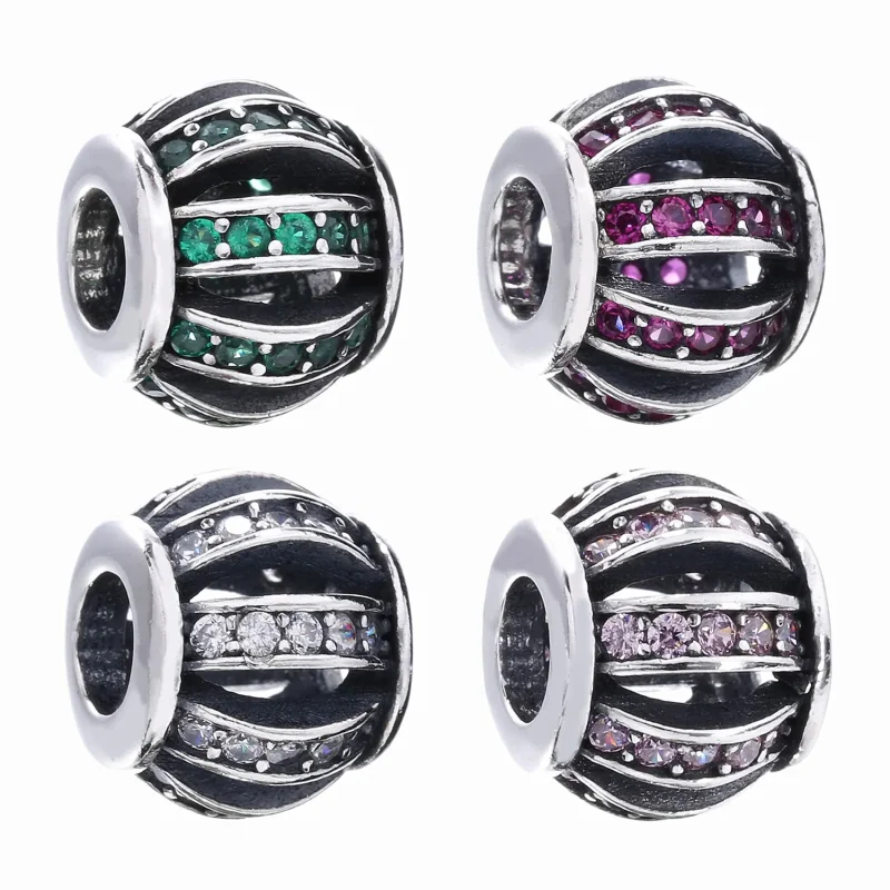 (imagine pentru) Talisman tambur pavé - 791115CZ - Talismane PANDORA - Vizualizare 5