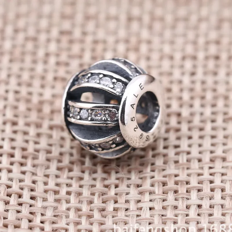 (imagine pentru) Talisman tambur pavé roz - 791115CZS - Talismane PANDORA - Vizualizare 4