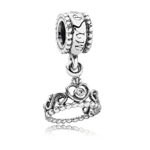 (imagine pentru) Talisman tiara prințesei - 791117CZ - Talismane PANDORA