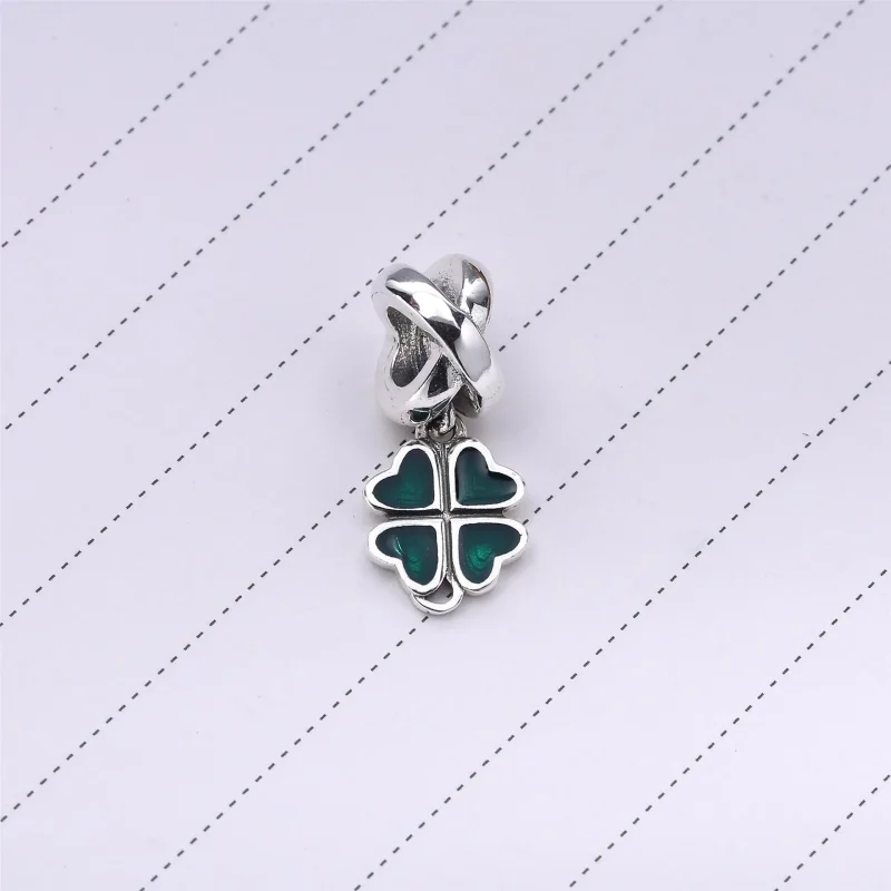 (imagine pentru) Talisman trifoi, roz - 790572EN07 - Talismane PANDORA - Vizualizare 3