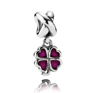 (imagine pentru) Talisman trifoi, roz - 790572EN07 - Talismane PANDORA