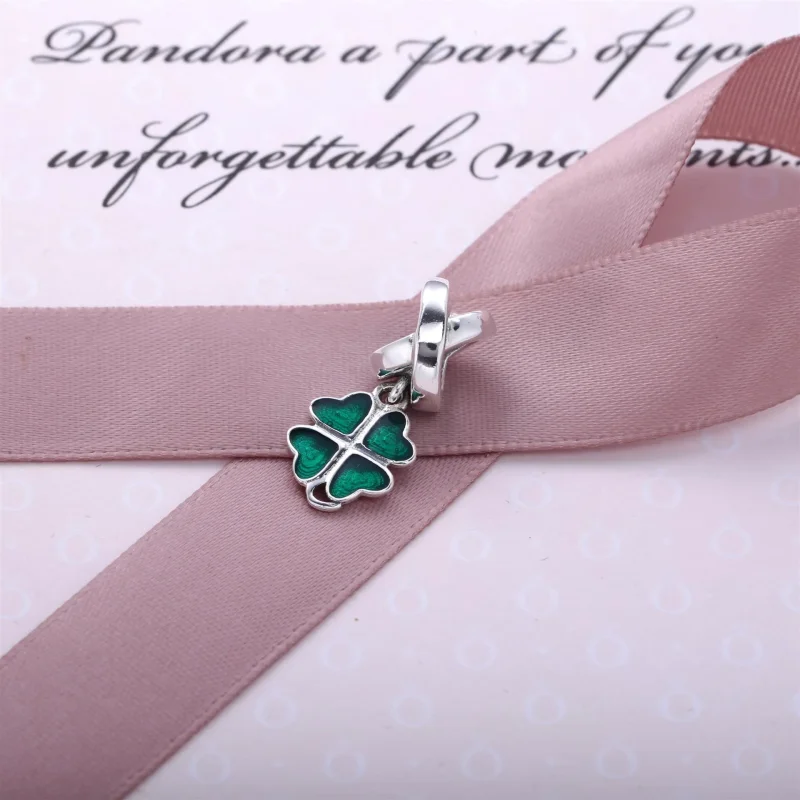 (imagine pentru) Talisman trifoi verde - 790572EN25 - Talismane PANDORA - Vizualizare 2