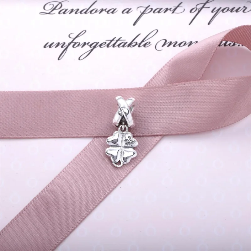 (imagine pentru) Talisman trifoi verde - 790572EN25 - Talismane PANDORA - Vizualizare 3