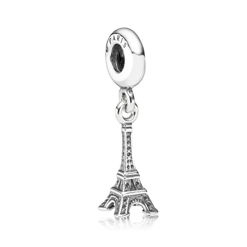 (imagine pentru) Talisman pandantiv PANDORA, Turnul Eiffel din argint