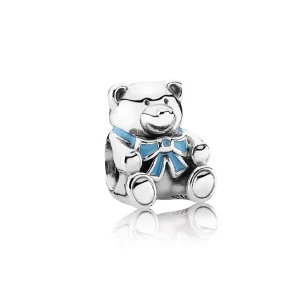 (imagine pentru) Talisman ursuleț de pluș, băiat - 791124EN41 - Talismane PANDORA