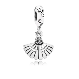 Talisman vintage evantai - 791110 - Talismane PANDORA (imagine pentru) Talisman vintage evantai - 791110 - Talismane PANDORA