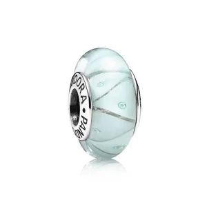 (imagine pentru) Talisman Zig-Zag din sticlă, albastru - 790923 - Talismane PANDO