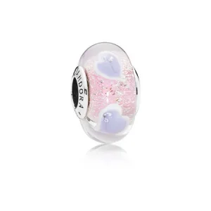 (imagine pentru) Talisman PANDORA, Inimi pline din argint