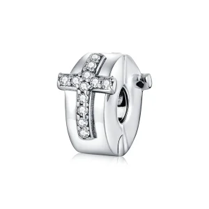 (imagine pentru) Pandora Style Clip Cruce de Argint - SCC1497