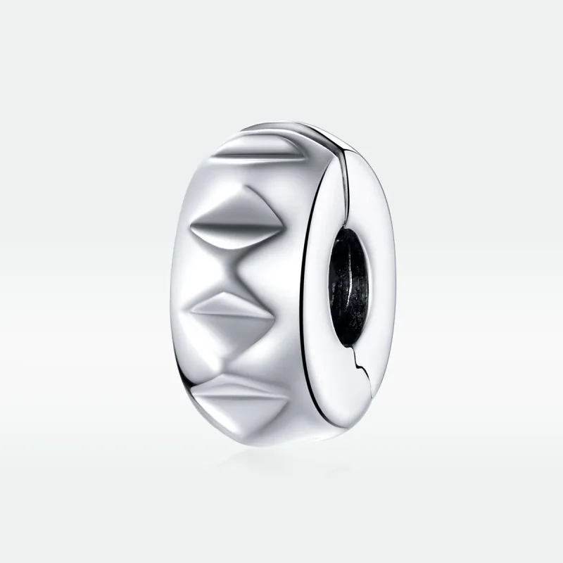 (imagine pentru) Pandora Style Clip de Nituire Argintiu - SCC1780 - Vizualizare 5