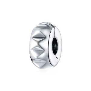 (imagine pentru) Pandora Style Clip de Nituire Argintiu - SCC1780