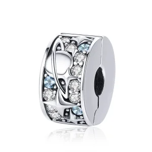 (imagine pentru) Pandora Style Clip Planetă Argintiu - SCC985