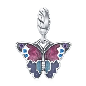 Șarpele în stil Pandora Dream Butterfly Dangle - SCC1904 (imagine pentru) Șarpele în stil Pandora Dream Butterfly Dangle - SCC1904