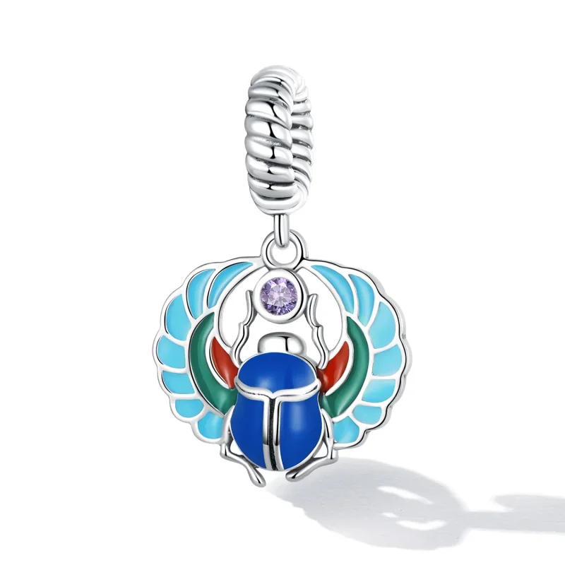 (imagine pentru) Șarpele Scarab stil Pandora - SCC2255 - Vizualizare 2