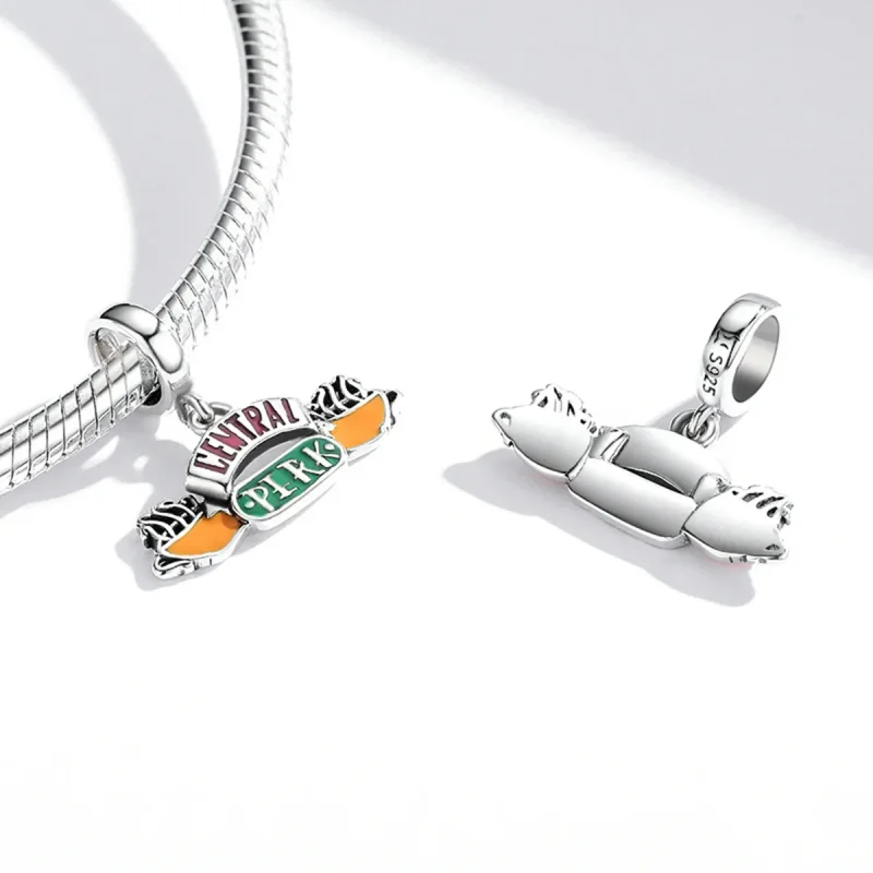 (imagine pentru) Descrierea produsului Pandora Style Retro Coffee Shop Dangle - SCC1969 - Vizualizare 4