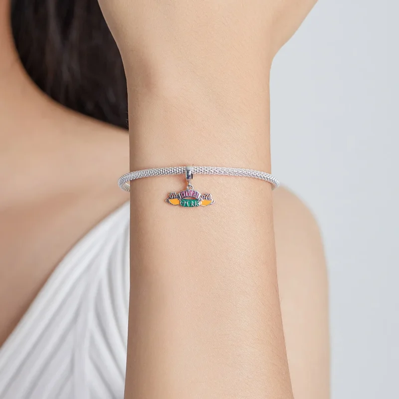 (imagine pentru) Descrierea produsului Pandora Style Retro Coffee Shop Dangle - SCC1969 - Vizualizare 5