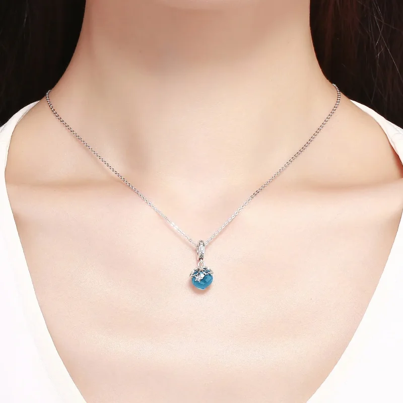 (imagine pentru) Pandantiv în stil Pandora cu modelul "Starlight Dangle" - BSC029 - Vizualizare 5