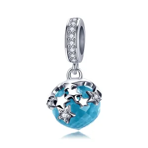 Pandantiv în stil Pandora cu modelul "Starlight Dangle" - BSC029 (imagine pentru) Pandantiv în stil Pandora cu modelul "Starlight Dangle" - BSC029