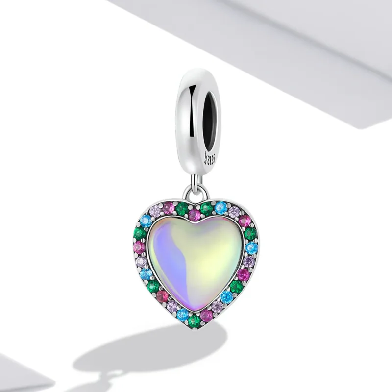 (imagine pentru) Pandantiv Pandora stil colorat Love Dangle - SCC2166 - Vizualizare 2