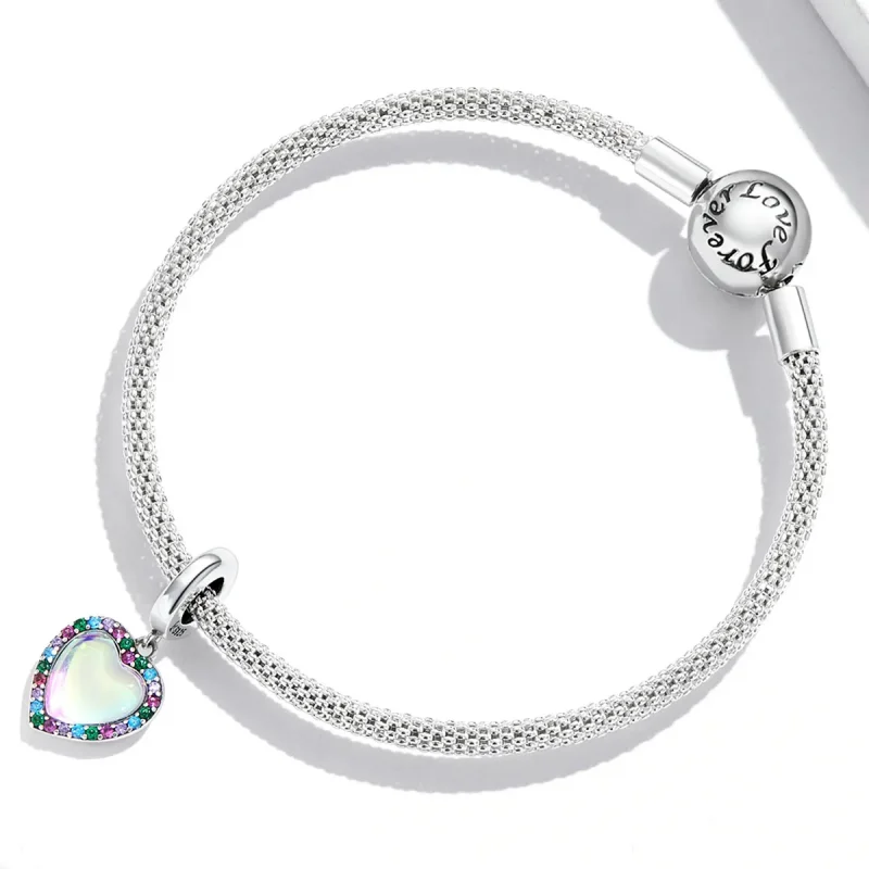 (imagine pentru) Pandantiv Pandora stil colorat Love Dangle - SCC2166 - Vizualizare 3
