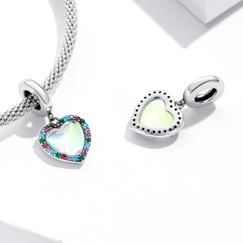 (imagine pentru) Pandantiv Pandora stil colorat Love Dangle - SCC2166 - Vizualizare 4