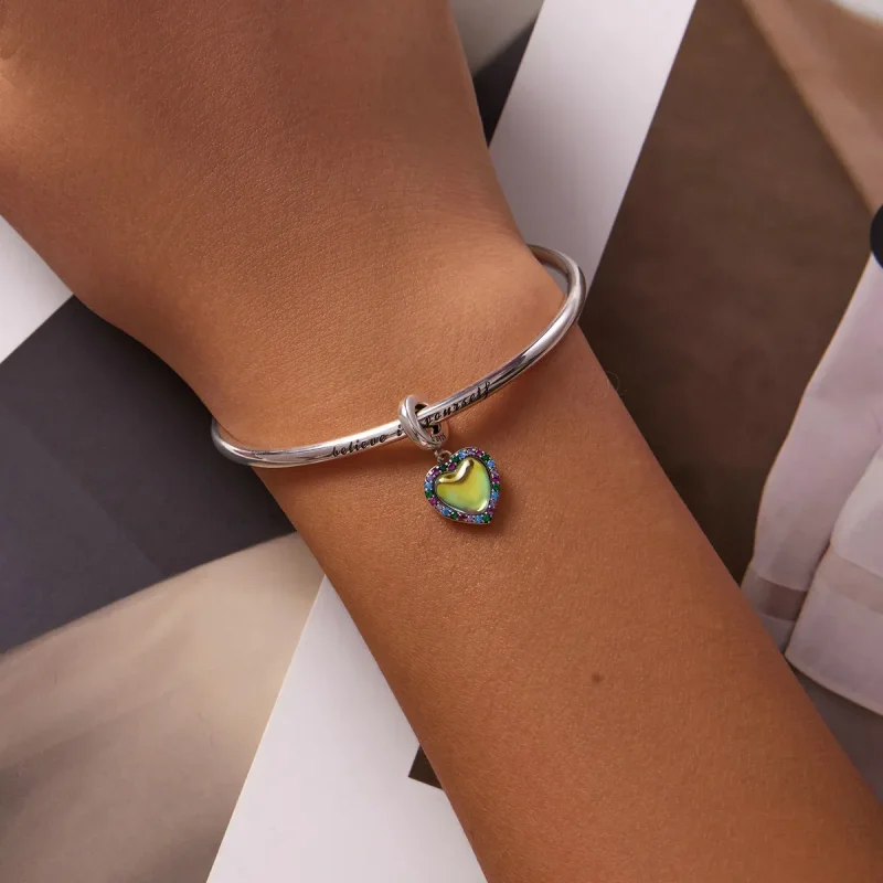 (imagine pentru) Pandantiv Pandora stil colorat Love Dangle - SCC2166 - Vizualizare 5