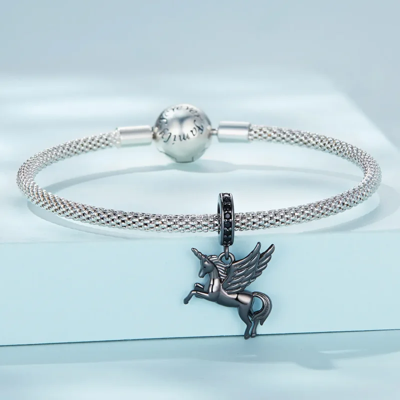 (imagine pentru) Pandantiv Pegasus în stil Pandora - SCC2389 - Vizualizare 3