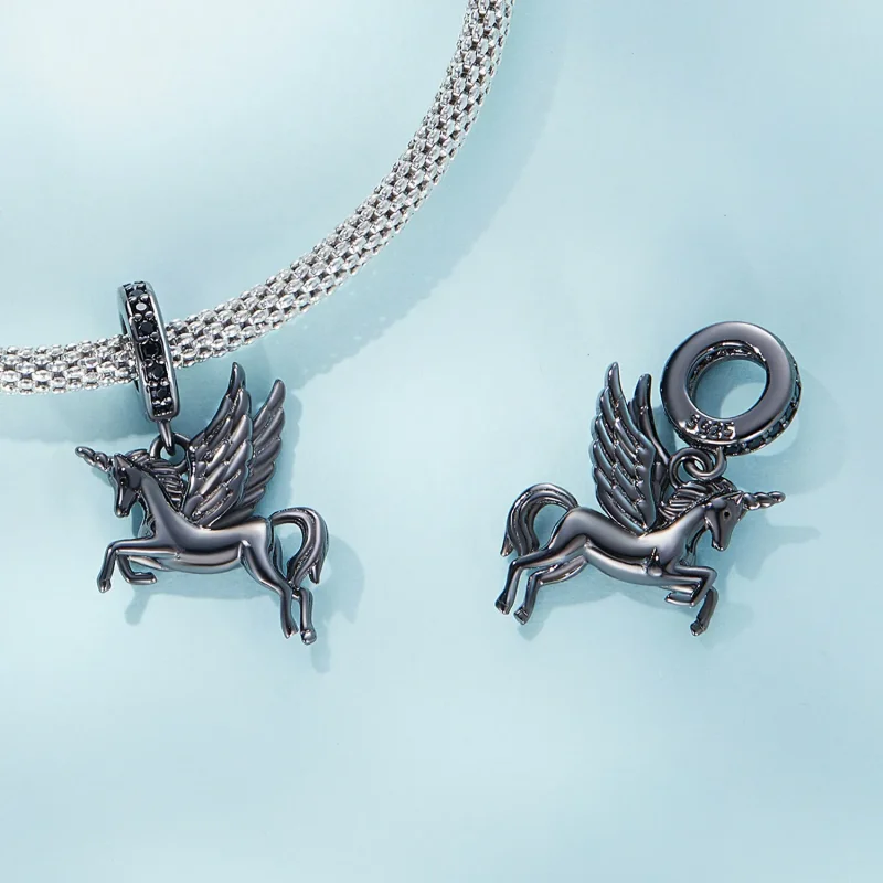 (imagine pentru) Pandantiv Pegasus în stil Pandora - SCC2389 - Vizualizare 4