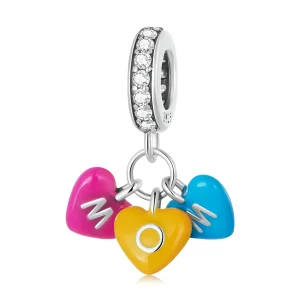 (imagine pentru) Pandantiv Skittles în stilul Pandora cu inscripția "Love" - SCC2200