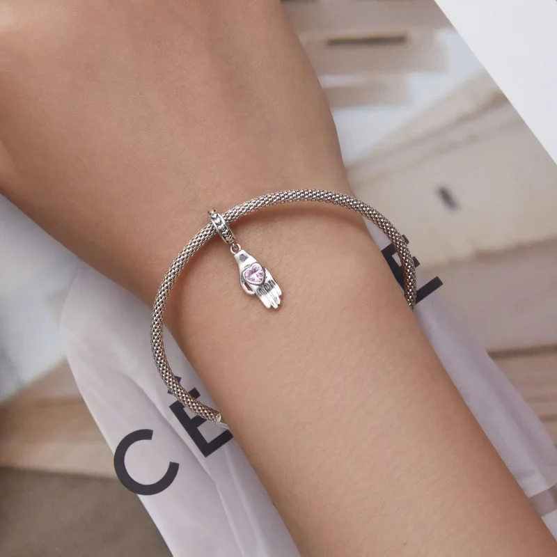 (imagine pentru) Pandantiv stil Pandora cu model palmier - SCC2388 - Vizualizare 5