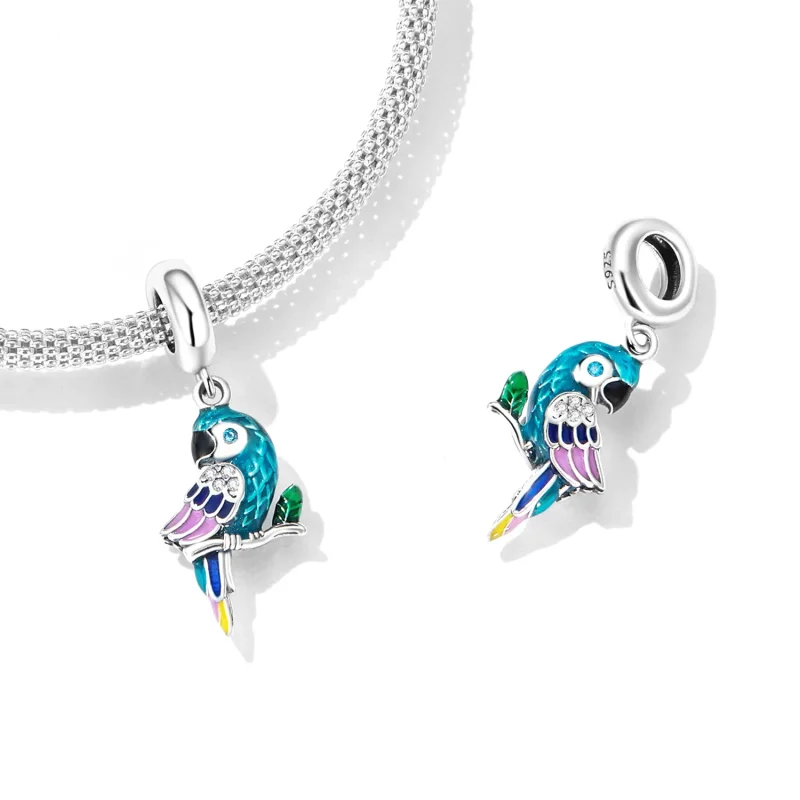 (imagine pentru) Pandantiv stil Pandora Parrot Dangle - SCC2271 - Vizualizare 4