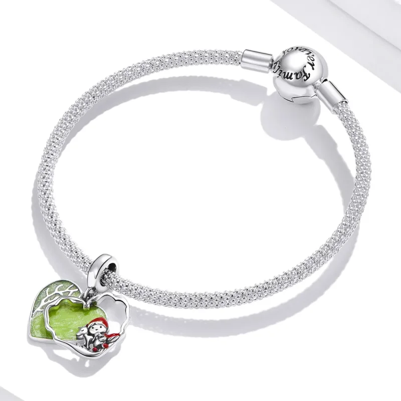 (imagine pentru) Pandantiv stil Pandora Pădurea Zânelor Dangle - SCC1892 - Vizualizare 3