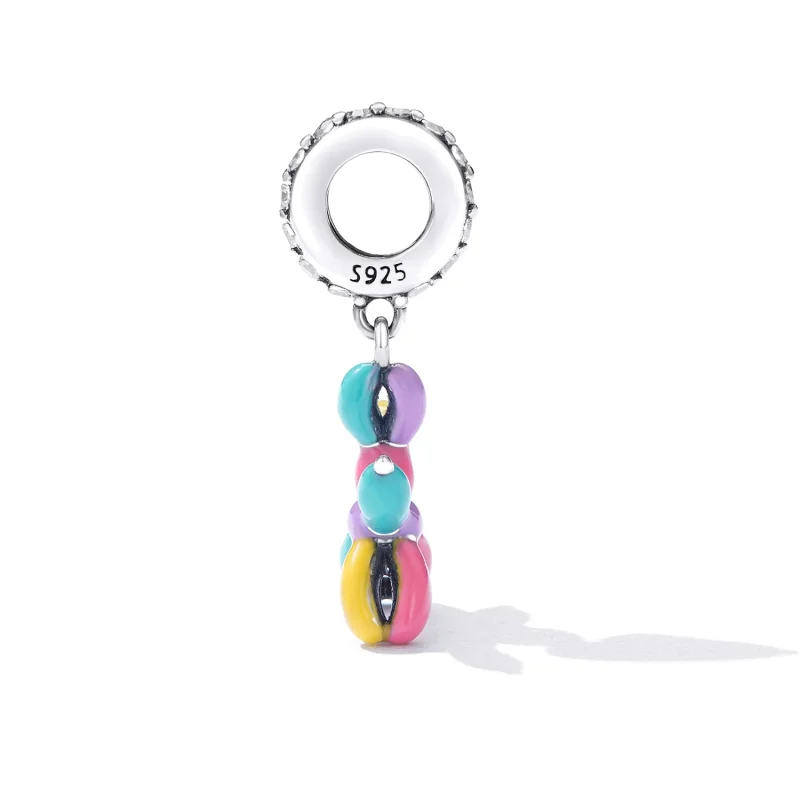 (imagine pentru) Pandantiv tip Pandora în formă de cățeluș cu balon - SCC2217 - Vizualizare 3