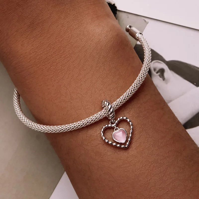 (imagine pentru) Pandantivul Pandora Style Exquisite Love Dangle - SCC2228 - Vizualizare 6