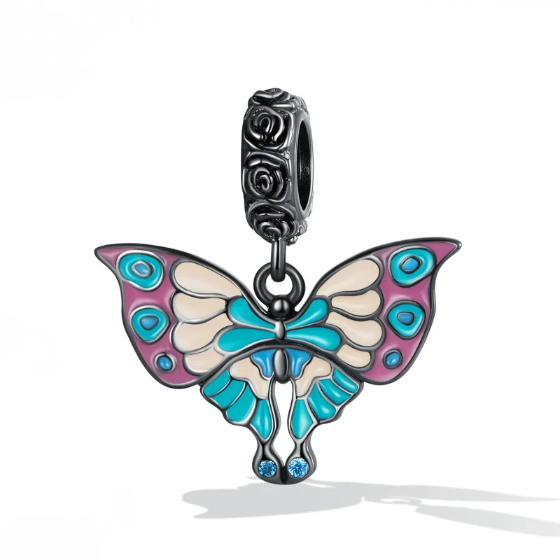 (imagine pentru) Pandora Stil Artistic Fluture Dangle - SCC2240 - Vizualizare 2