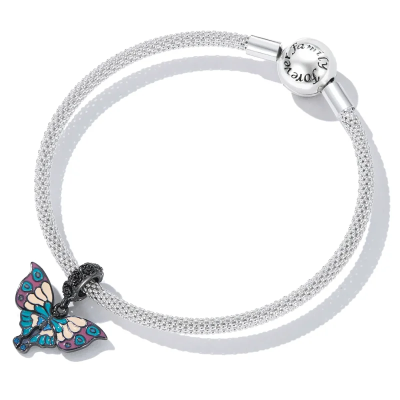 (imagine pentru) Pandora Stil Artistic Fluture Dangle - SCC2240 - Vizualizare 5