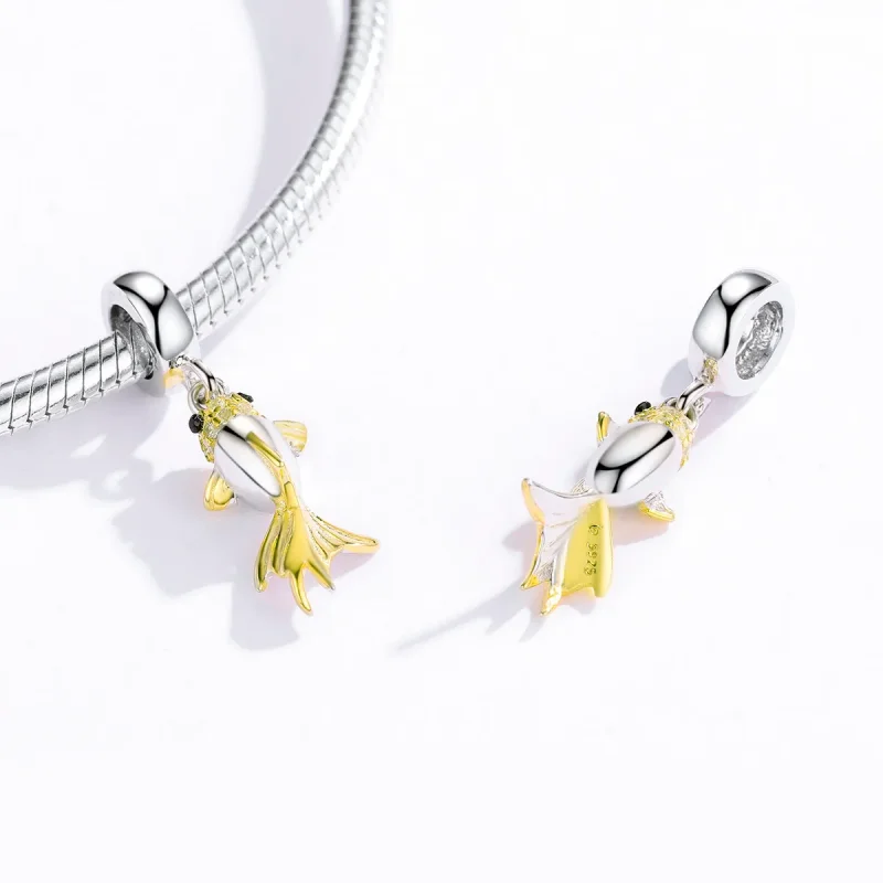 (imagine pentru) Pandora Stil Carlig de aur Koi - BSC127 - Vizualizare 4