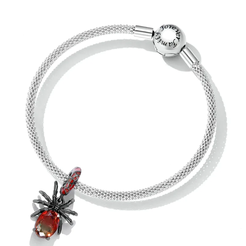 (imagine pentru) Pandora Stil Dark Spider Dangle - SCC2292 - Vizualizare 5