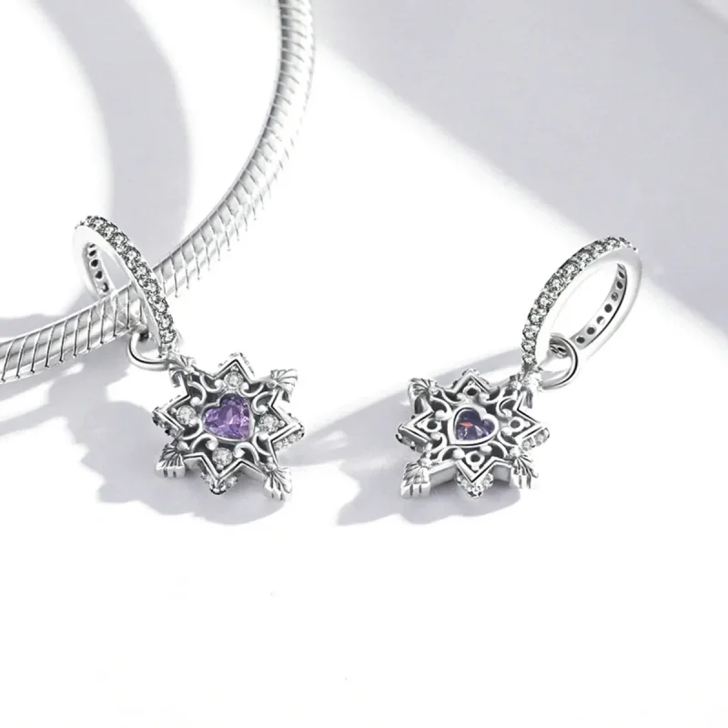 (imagine pentru) Pandora Stil Dragoste Starburst Dangle - SCC2147 - Vizualizare 4