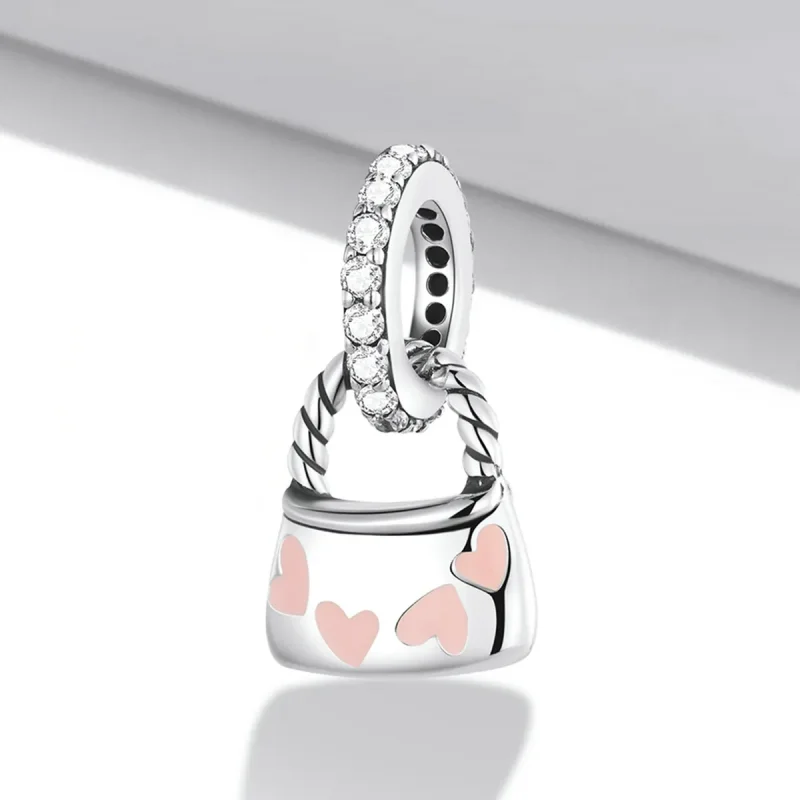 (imagine pentru) Pandora Stil Exquisite Inimă Bag Dangle - SCC2153 - Vizualizare 2