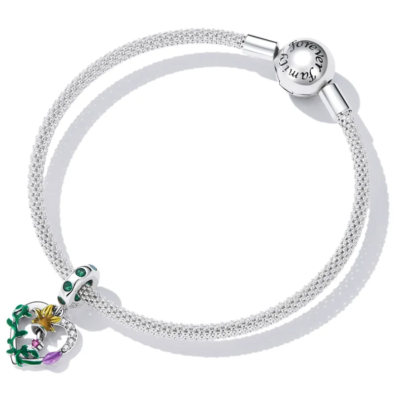 (imagine pentru) Pandora Stil Floare Dragoste Deschisă Dangle - SCC2249 - Vizualizare 5