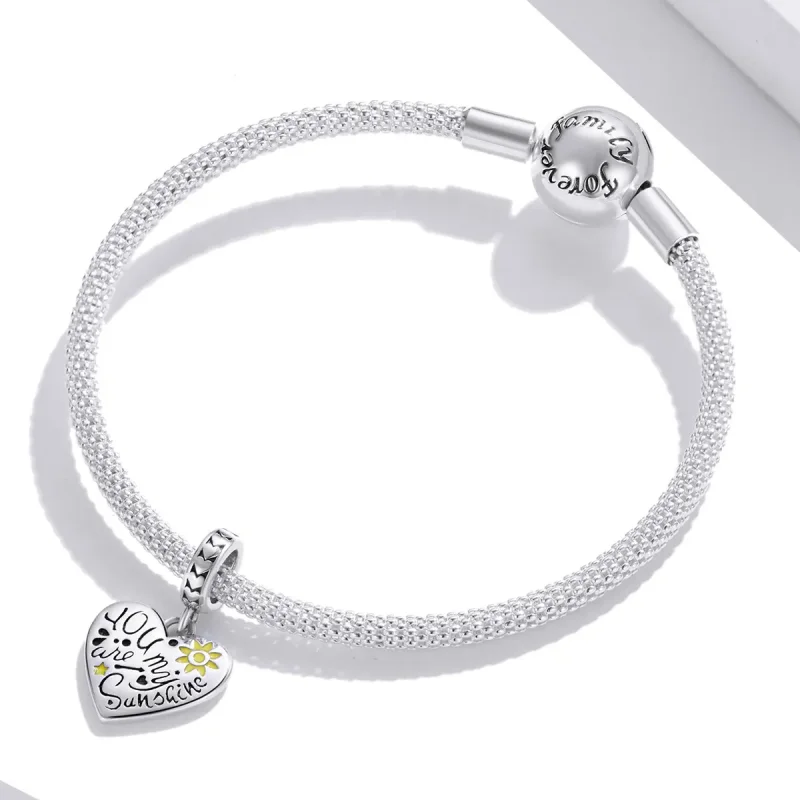 (imagine pentru) Pandora Stil Iubire Brand Dangle - SCC1916 - Vizualizare 3